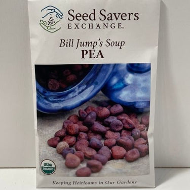 Organic Bill Jump's Soup Pea Heirloom Seeds
